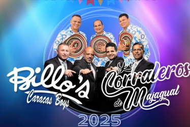 Prepárese para el gran concierto navideño con los Billo's Caracas Boys y Los Corraleros de Majagual