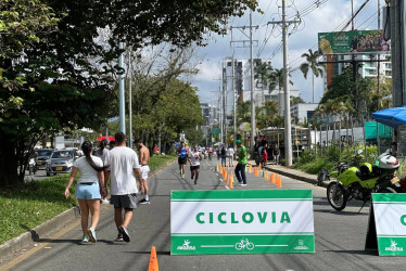 El programa Ciclovida en Armenia superó los 127 mil usuarios en el 2025 con 43 jornadas dominicales.