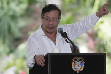 Gustavo Petro, presidente de Colombia.