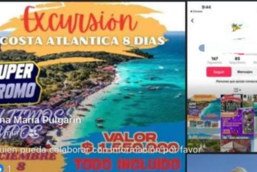 La excursión promocionada.