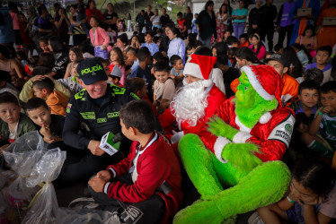 Integración con niños de las comunas de Manizales 