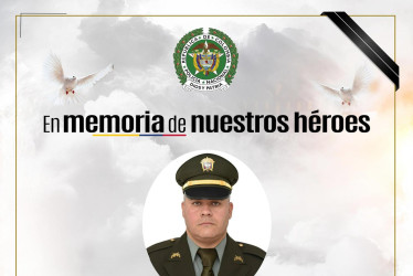 Iván Ferney Tabares Restrepo llevaba 21 años como miembro de la Policía.