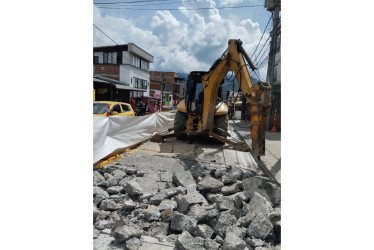 Después. Avanzan los trabajos para mejorar el tránsito por este sector de la ciudad.