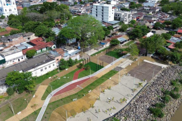 El malecón turístico, logro en La Dorada (Caldas) este 2025.