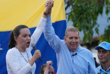 María Corina Machado y Edmundo González Urrutia 
