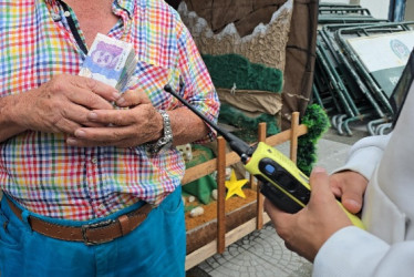 La entrega del dinero