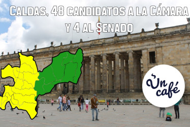 Caldas, 48 candidatos a la Cámara y 4 al Senado en el 2026