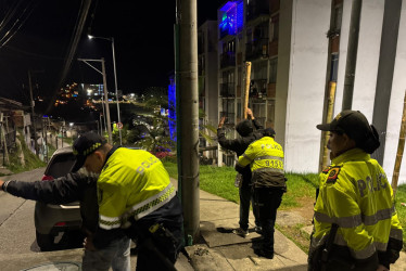 Operativos en diferentes puntos de la ciudad.