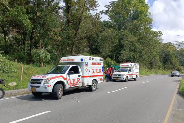 Dos personas resultaron lesionadas tras caer de la motocicleta en la Panamericana.