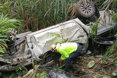 El accidente ocurrió en la vía Marquetalia - Manzanares.