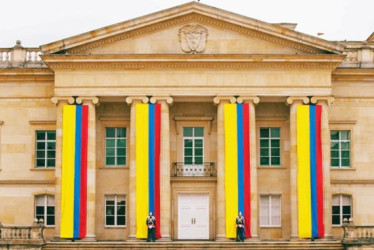 La Casa de Nariño es la residencia oficial del presidente de la República. 