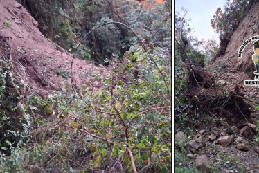 En el Oriente de Caldas, un municipio amaneció afectado por derrumbes este miércoles (17 de diciembre). Estas son las vías cerradas.