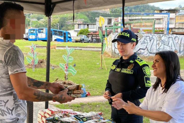 Plan Desarme entre una alcaldía y la Policia.