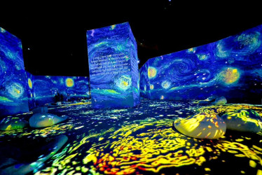  La noche estrellada es un óleo sobre lienzo y es de las obras más representativas del pintor Vincent Van Gogh. 