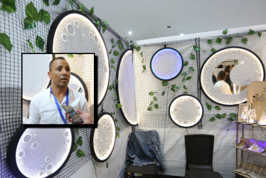 La situación económica llevó a un empresario a cerrar su restaurante en Manizales. Su vocación emprendedora renace con un negocio que produce lunas a pequeña escala.