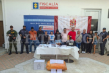 La banda Zeus, capturada esta semana.