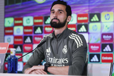 Álvaro Arbeloa, nuevo técnico del Real Madrid.