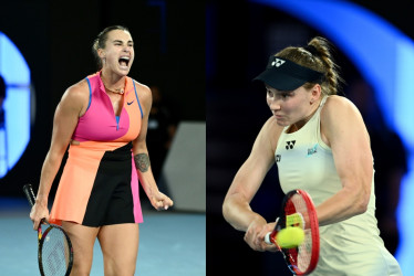 Aryna Sabalenka y Elena Rybakina disputan la final femenina del Abierto de Australia 2026.