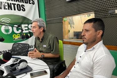 El candidato caldense al Senado de la República por el Centro Democrático Camilo Gaviria estuvo en Manzanares.