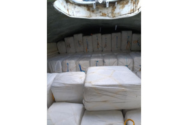 La droga fue incautada cerca de las islas Azores, archipiélago portugués en el Atlántico. Provenía desde Colombia.