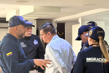 Rubén Antonio Wang Lara fue capturado por agentes de Migración este jueves en Bogotá.