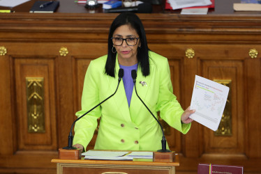 La presidenta encargada de Venezuela, Delcy Rodríguez, rindió cuentas del 2025 ante la Asamblea Nacional, en nombre del Gobierno Maduro.