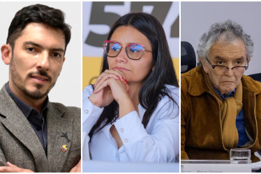 El ministro de la Igualdad, Juan Carlos Florián; la directora del Dapre, Angie Rodríguez, y el director de la DNI, Jorge Lemus, salen del Gobierno nacional por petición del presidente Gustavo Petro.