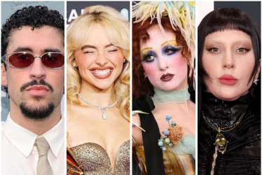 De Bad Bunny a Lady Gaga: vea los nominados a los Grammys 2026