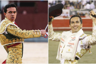 Juan de Castilla y Juan Hernández, los toreros corneados en la pasada Temporada Taurina de Manizales que aún permanecen hospitalizados.