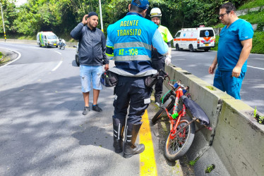 Sitio donde ocurrió el lamentable accidente.