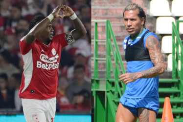 Dayro Moreno, Hugo Rodallega, Once Caldas, Independiente Santa Fe