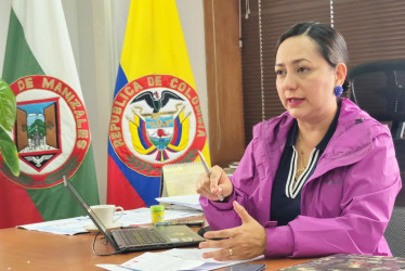 Paula Andrea Sánchez resaltó la reducción del 26% en hurtos, en parte por la mayor presencia de la Policía en las calles.