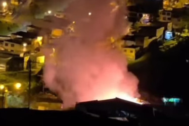 Incendio de esta madrugada 