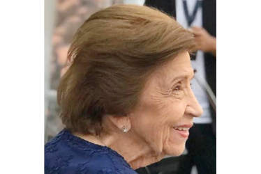 Teresita Echeverri de Villegas falleció en Pereira a sus 97 años de edad.