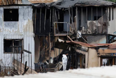 El siniestro se registró específicamente en el Cerro Placeres pasadas las 04:00 hora local