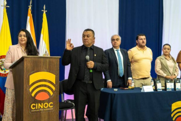 Fotos I Cortesía Cinoc I LA PATRIA  Llevar la institución a ser universitaria está entre los retos de Juan Carlos Loaiza Serna como rector del Cinoc.