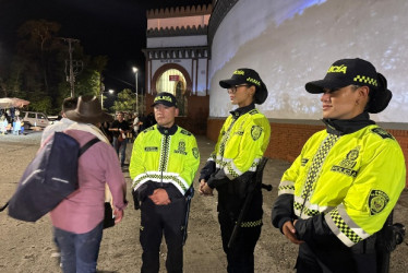 Presencia policial en eventos de la Feria de Manizales. No se han reportado homicidios.