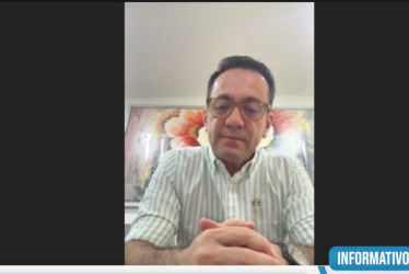  El alcalde de La Dorada (Caldas), Freddy Saldaña. 