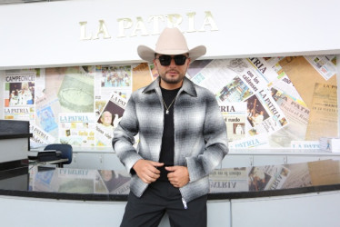 Foto|Luis Trejos| LA PATRIA  Gerson Palacio, en su visita a LA PATRIA.