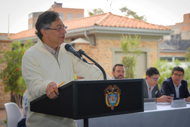 Gustavo Petro, presidente de Colombia.