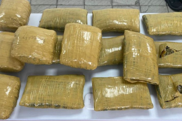 En el Aeropuerto Matecaña se incautaron 15 paquetes de marihuana con destino a Manizales 