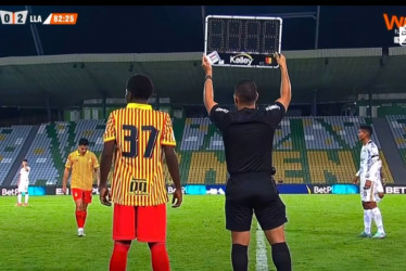 Luis Jeinner Moreno, un adolescente de 15 años oriundo de Quibdó (Chocó), que le arrebató el récord de jugador más joven en debutar con el equipo profesional a Juan Camilo Hernández. 