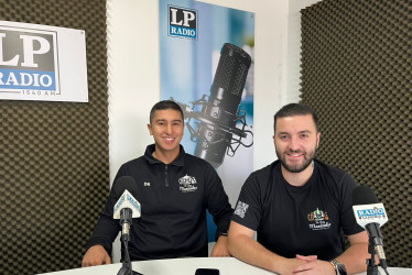  Los creadores de Yo soy Manizales, Luis Alejandro Garzón y Daniel Hoyos. ​