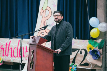  Foto I Cortesía para LA PATRIA  El padre Edwin Mauricio Martínez Callejas, SJ, asume la Rectoría con el propósito de mantener en alto uno de los colegios con gran trayectoria y logros en Manizales.