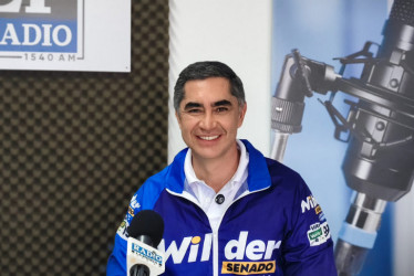 Wílder Escobar, candidato al Senado de la República por Caldas. 