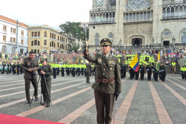 El coronel Alex Durán Santos