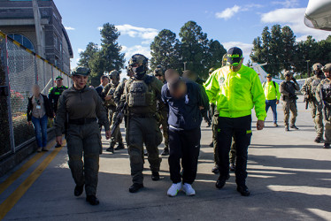 cuyos nombres no fueron revelados por razones operativas