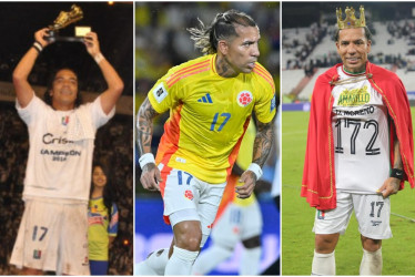 Dayro Moreno hizo su gol 172 con Once Caldas, superó a Sergio Galván y pidió luchar por otra estrella. Se ilusiona con disputar el Mundial con la Selección Colombia.