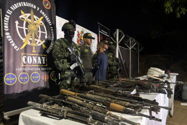 Ocho integrantes del Eln fueron neutralizados en el Catatumbo en una operación conjunta entre las Fuerzas Militares y la Policía. Se incautaron armas y explosivos.