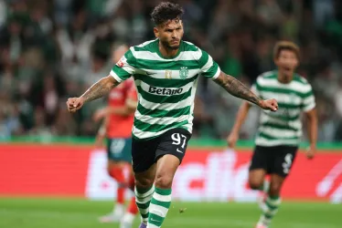 El colombiano Luis Suárez volvió a ser el protagonista del partido del Sporting al asegurar la victoria del equipo lisboeta con un doblete ante el Estoril.